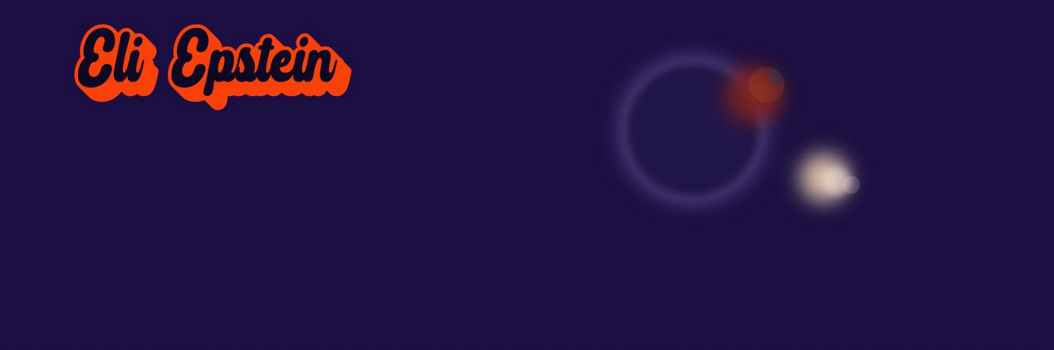 Eli_Epstein's profile banner image