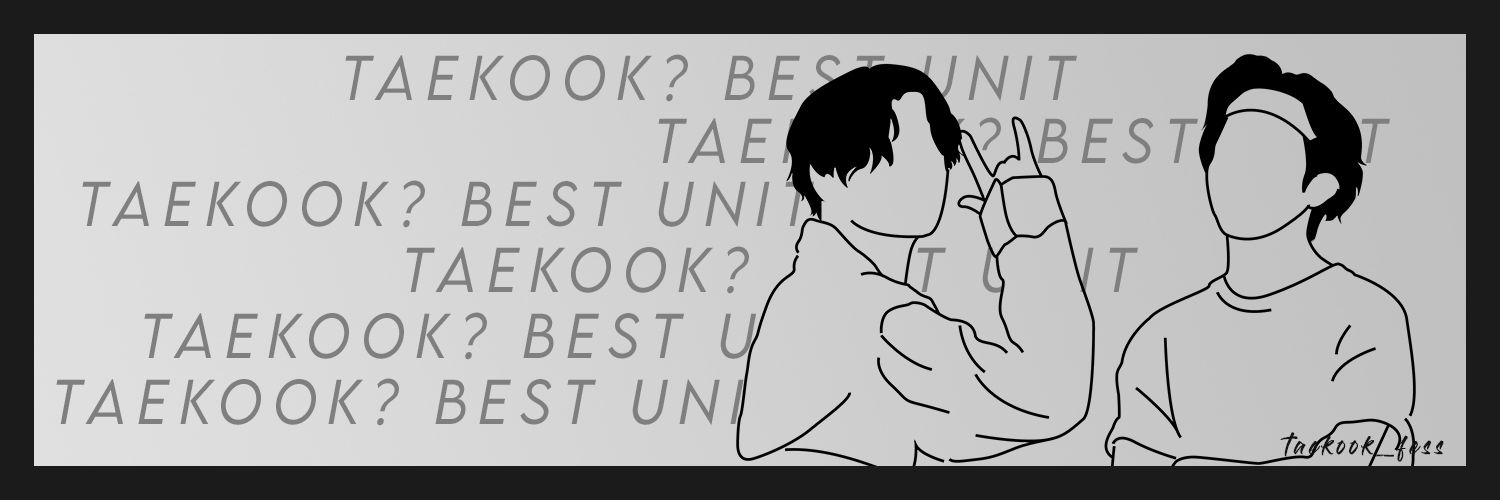 taekookmenfes's profile banner image