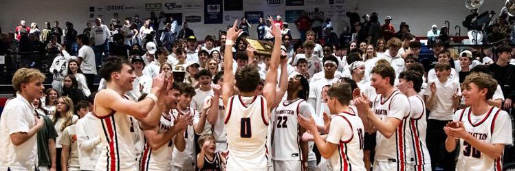 Manhattan HS Mens Basketball banner
