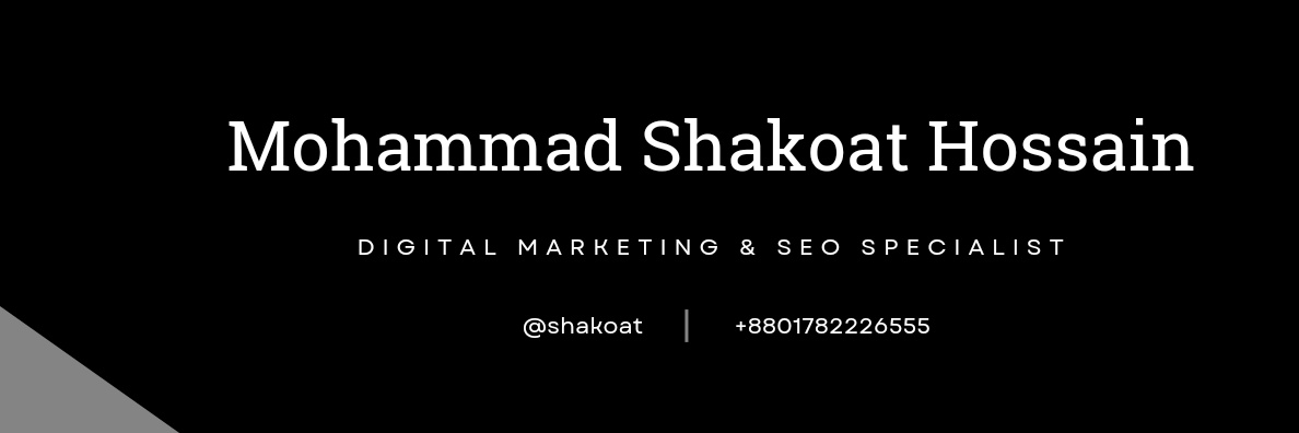 Mohammad Shakoat Hossain banner