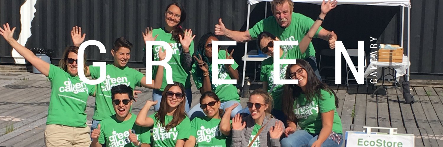 Green Calgary banner