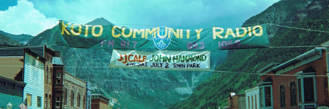 KOTO Community Radio banner