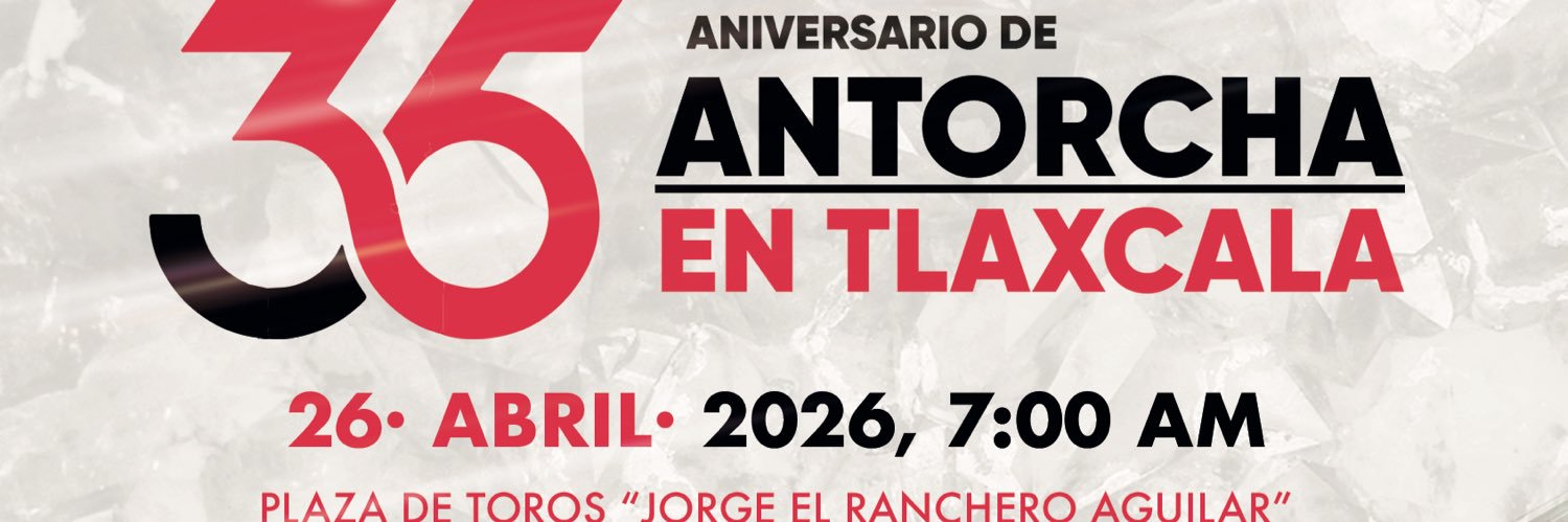 Antorcha Tlaxcala banner