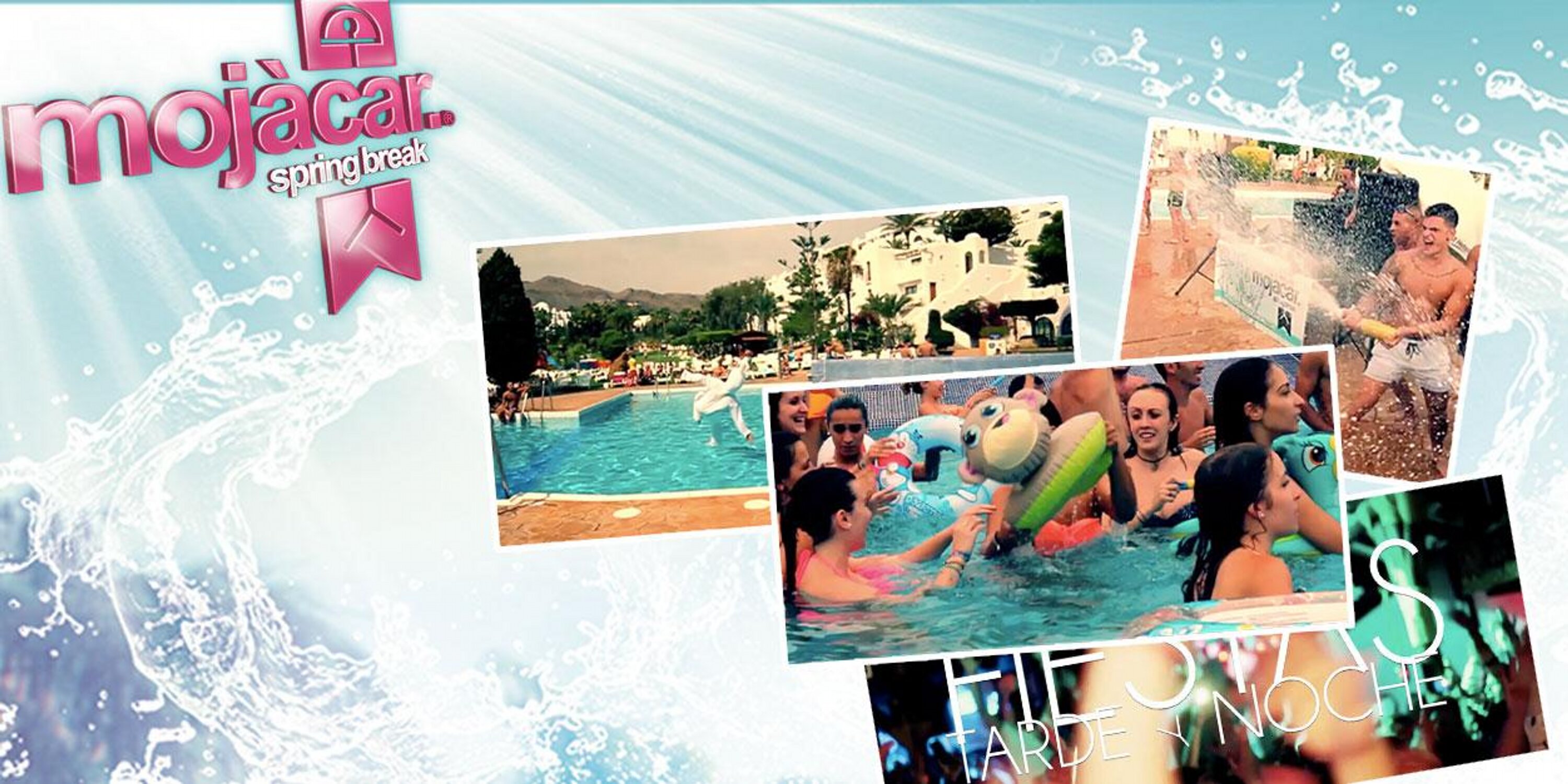 Mojacar Spring Break banner