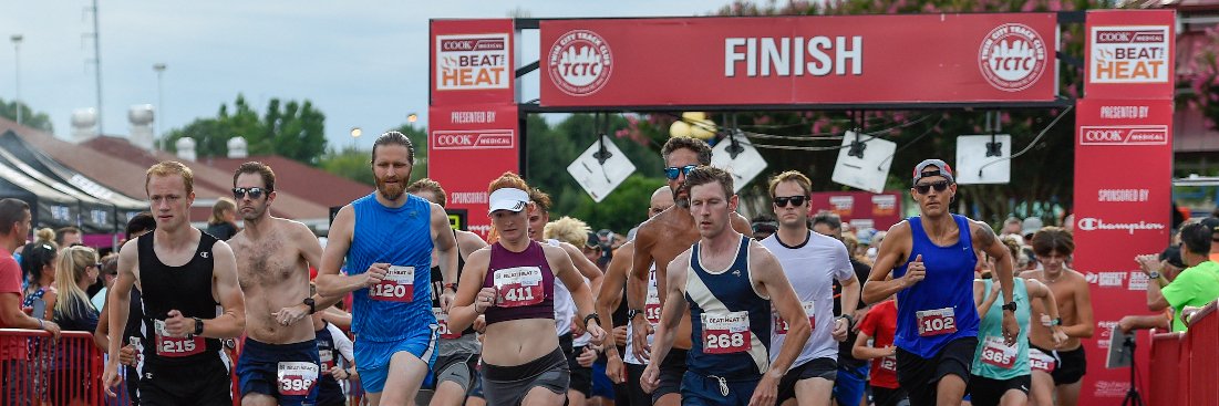 Cook Medical Beat the Heat 5K banner