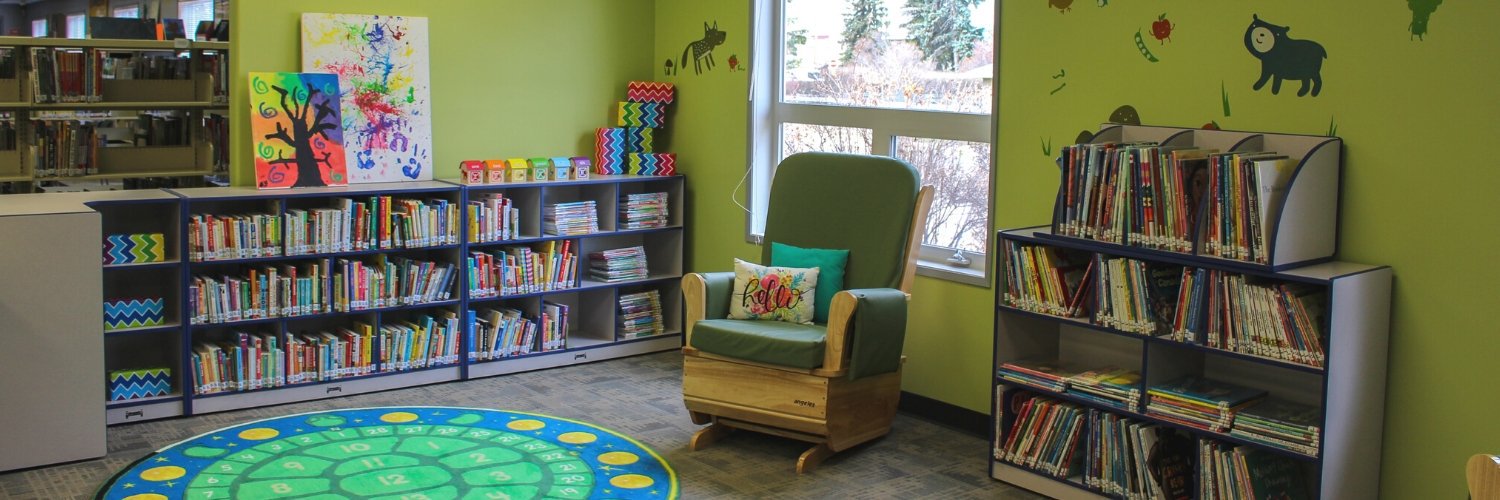 Sylvan Lake Municipal Library banner