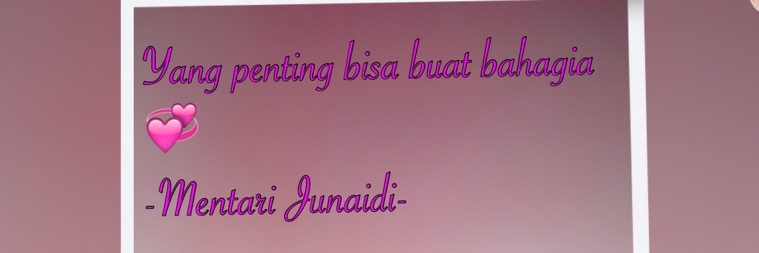 mentarijunaidi's profile banner image