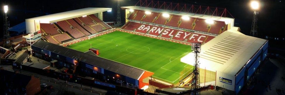 Barnsley FC Fans banner