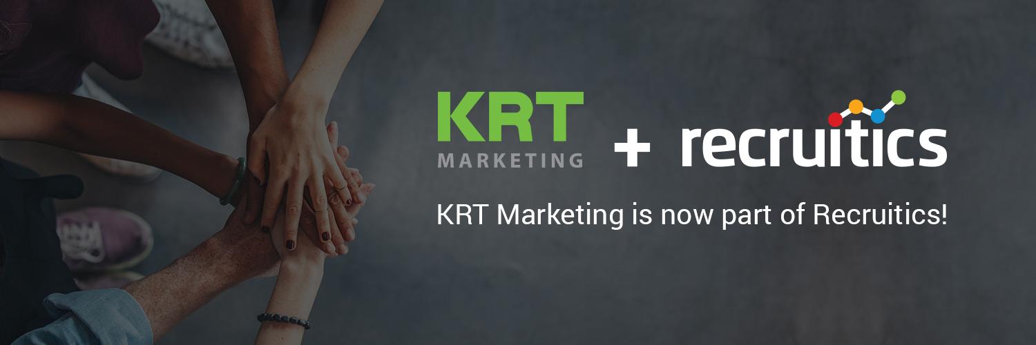 KRT Marketing (acquired by Recruitics) banner