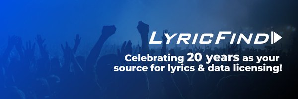 LyricFind Profile Banner
