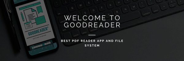 GoodReaderApp Profile Banner