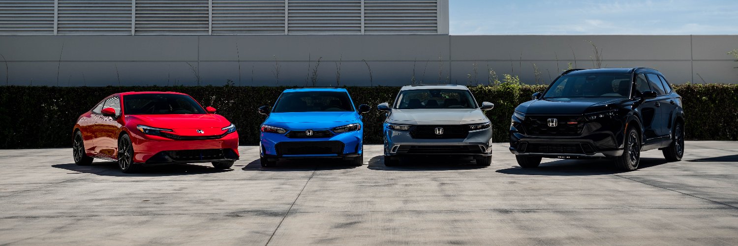 Twitter banner for @Honda