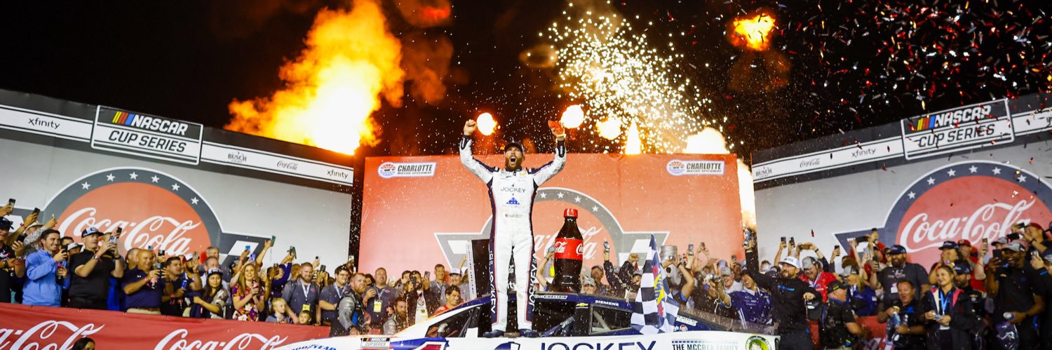 Charlotte Motor Speedway's banner