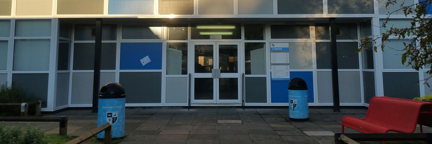 Chancellor's Science banner