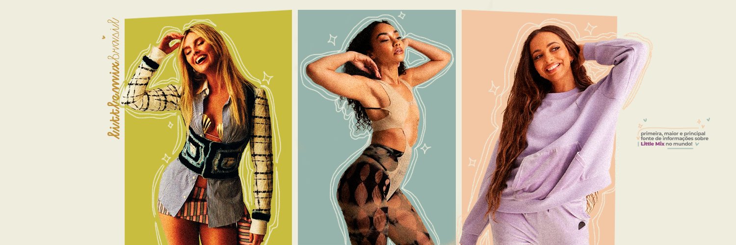 Little Mix Brasil banner