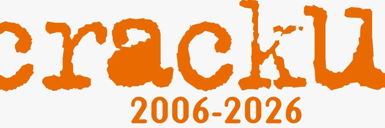 Editorial Crack-Up banner