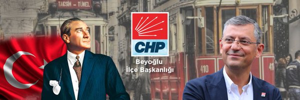 CHP Beyoğlu İlçe Başkanlığı Profile Banner