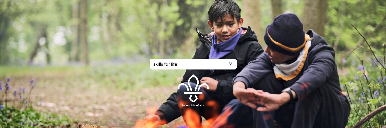 Scouts Isle of Man banner