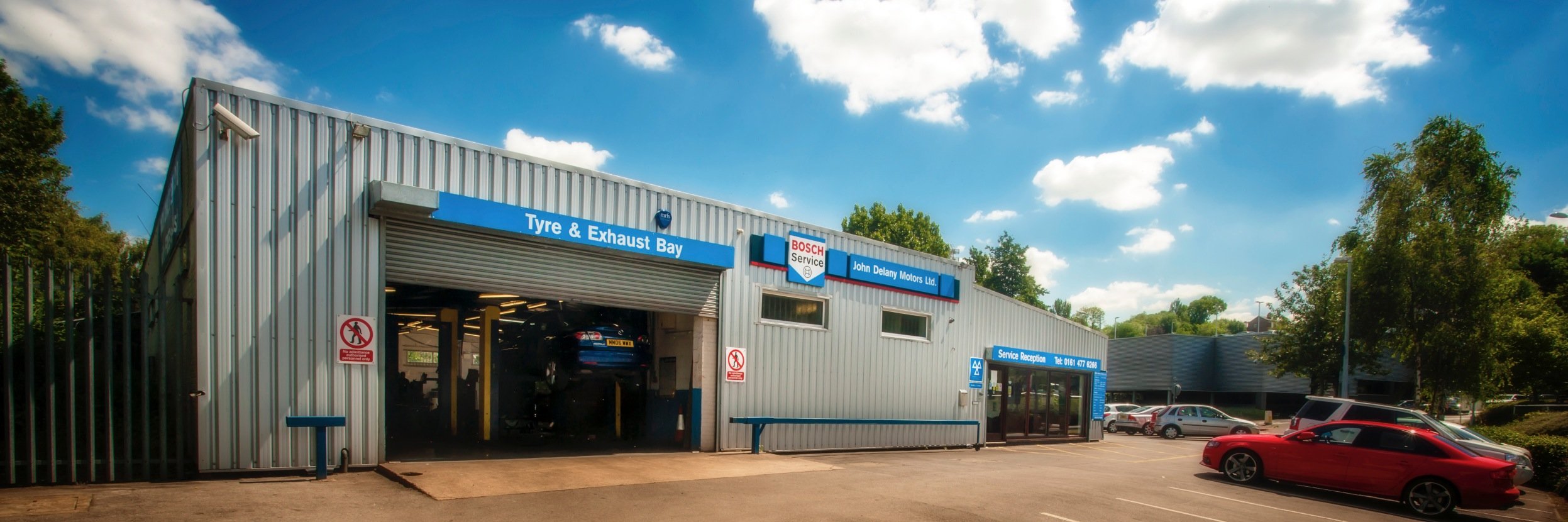 John Delany Motors banner