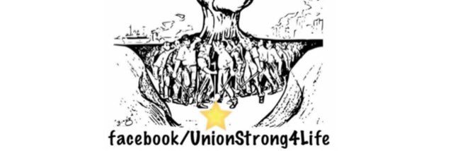 Union Strong 4 Life banner