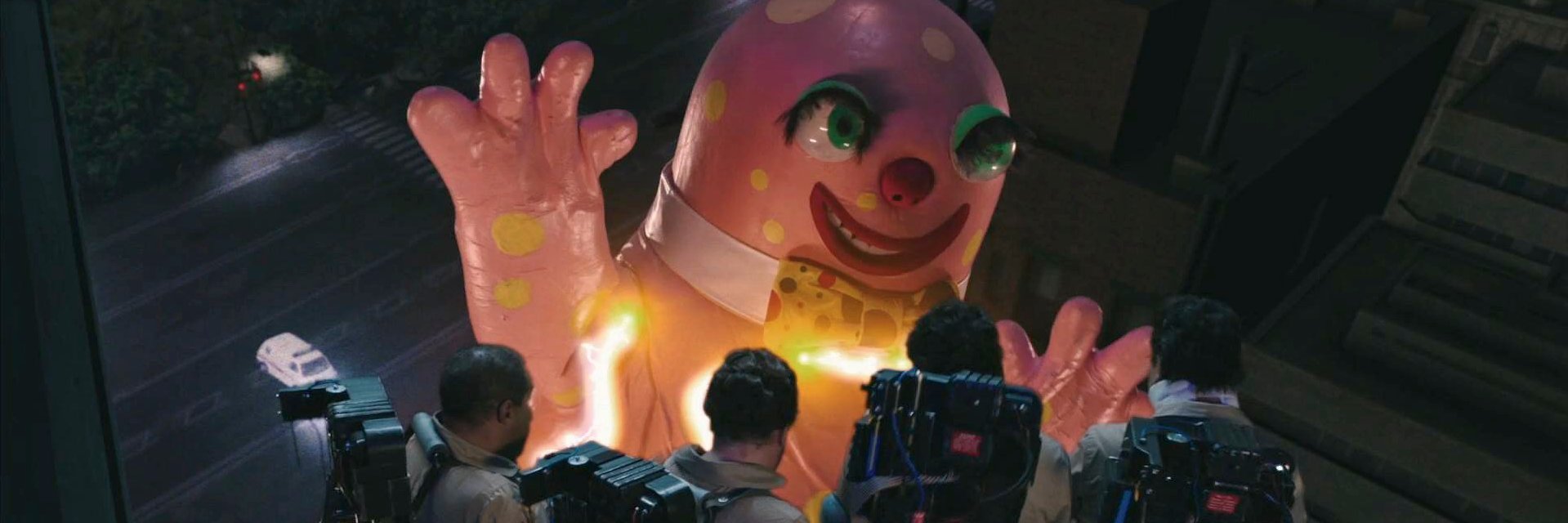 Mr Blobby banner