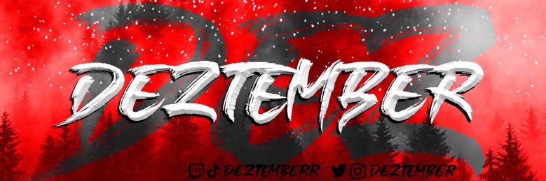 deztember's profile banner image