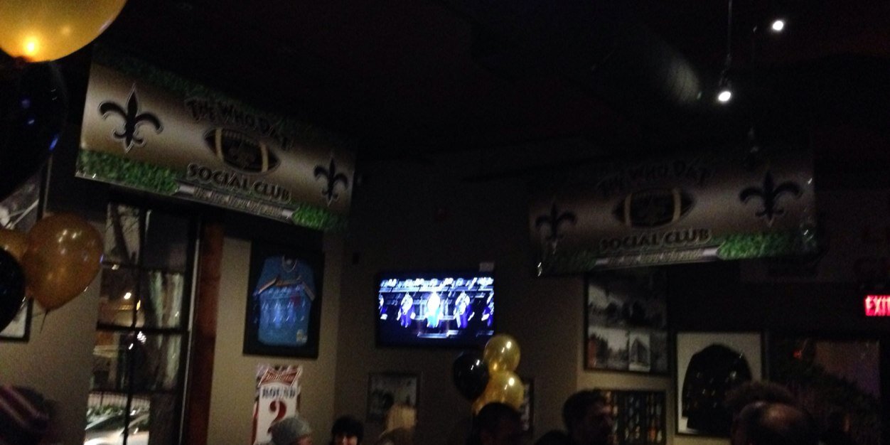 Who Dat Social Club banner