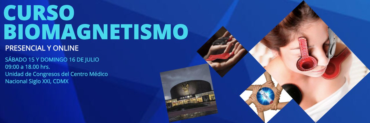 Biomagnetismo Capacitación banner