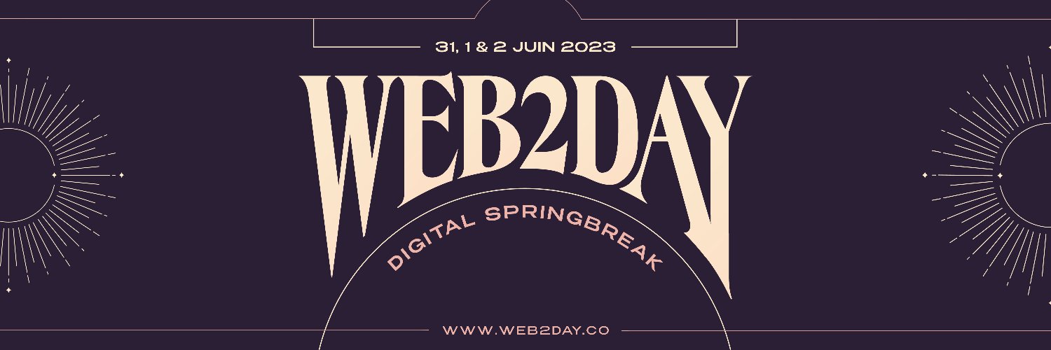 Web2day Profile Banner