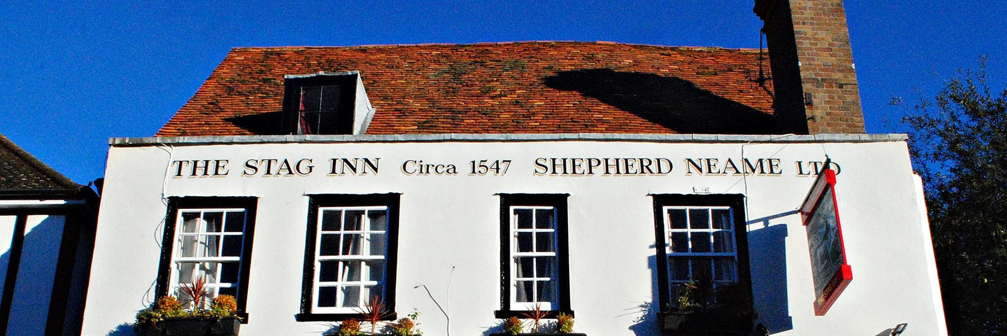 The Stag Inn banner
