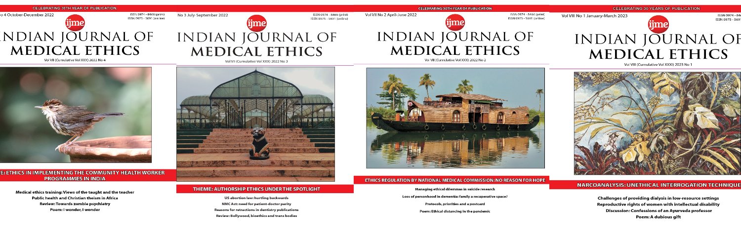 Ind J Med Ethics's banner