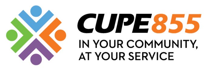 CUPE Local 855 banner