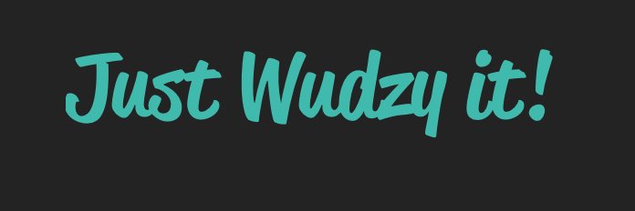 wudzyinc's profile banner image