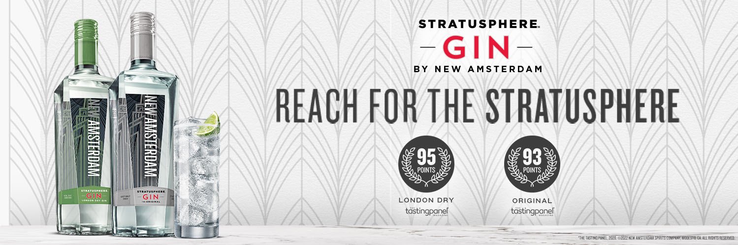 Stratusphere Gin by New Amsterdam banner