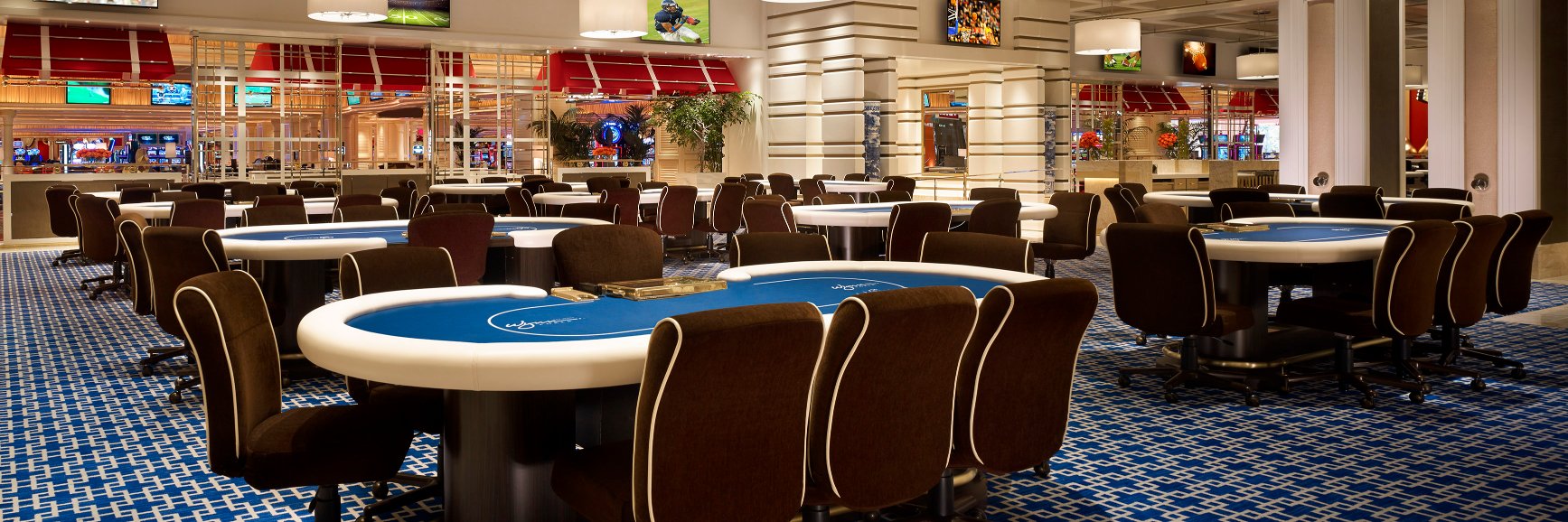 Wynn Poker Room's banner