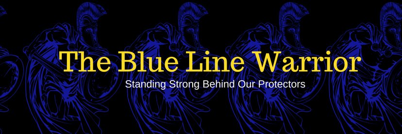 Blue Line Warrior banner