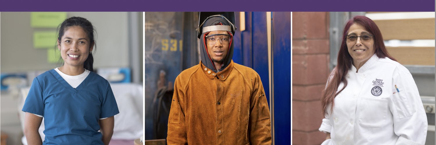 San Diego College of Continuing Education banner