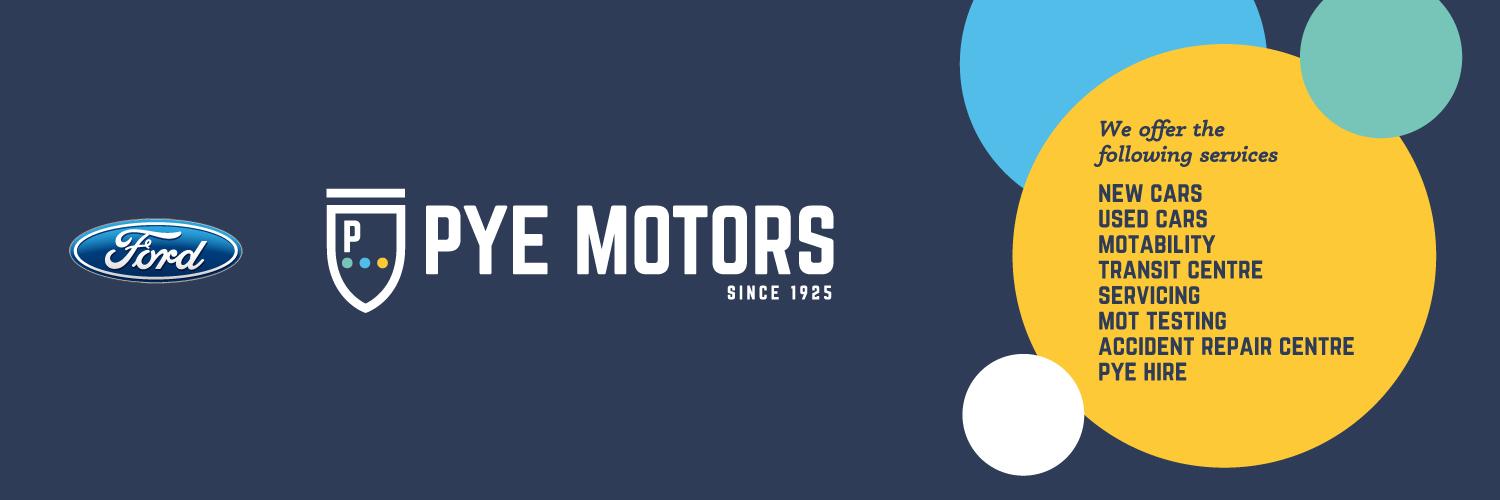 Pye Motors banner