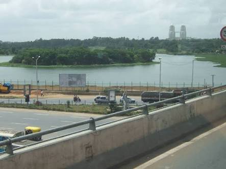 Hebbal Flyover banner