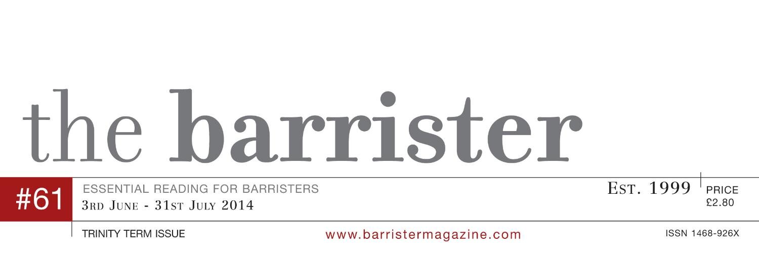 the barrister banner