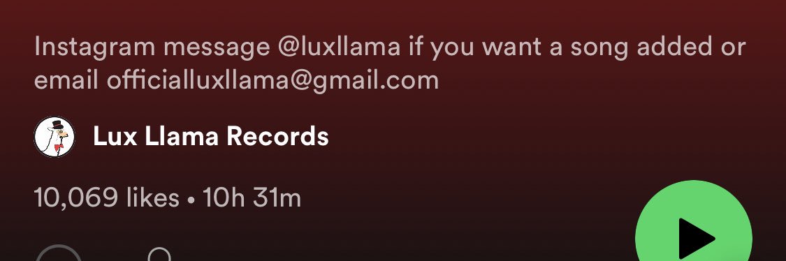 luxllama's profile banner image