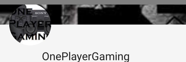 OnePlayerGaming's profile banner image