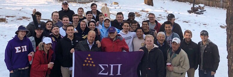 Sigma Pi Fraternity banner
