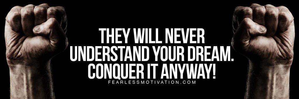 Never Give Up banner