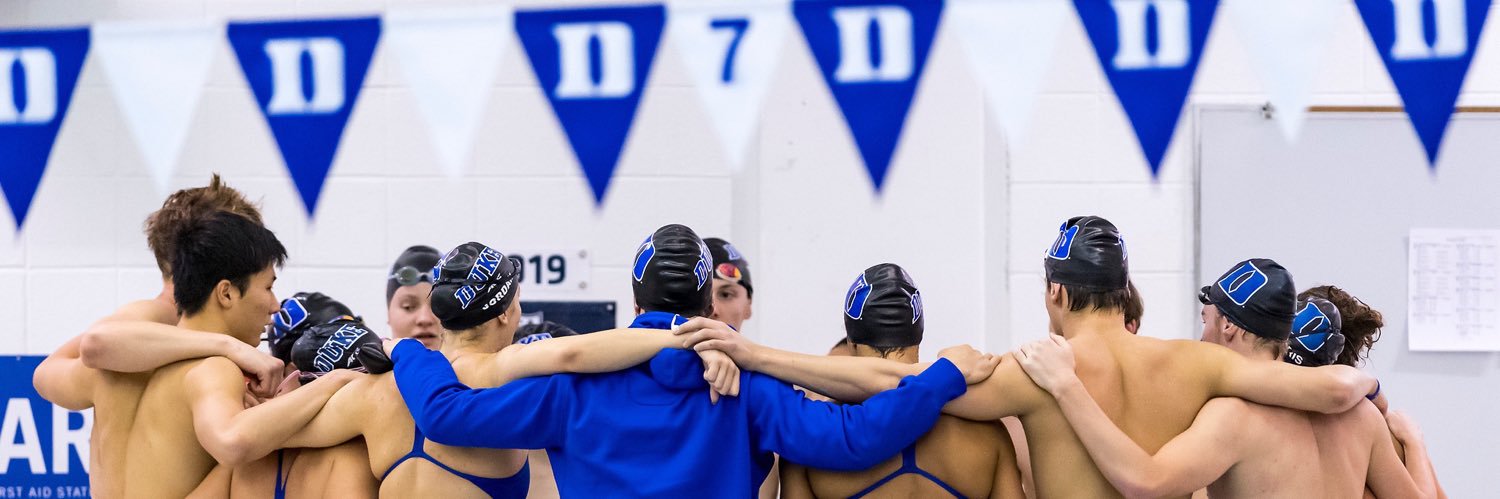 Duke Swimming & Diving banner