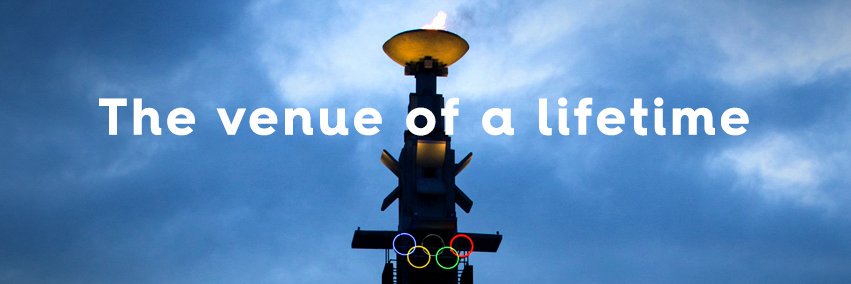 Olympisch Stadion banner