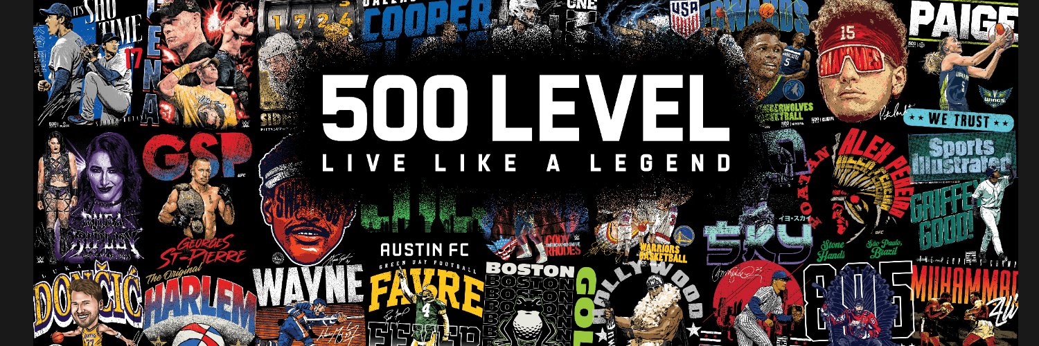 500 LEVEL banner