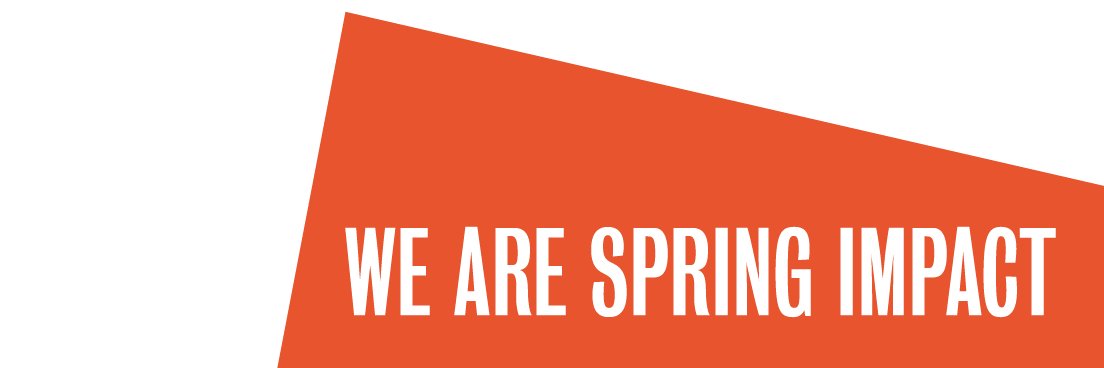 Spring Impact banner