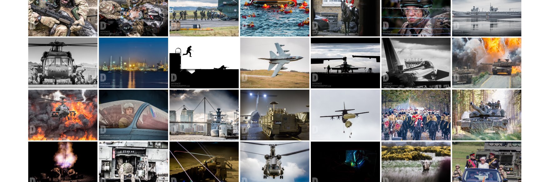 Defence Photography banner