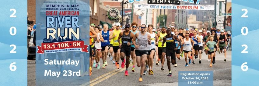 Great American River Run banner